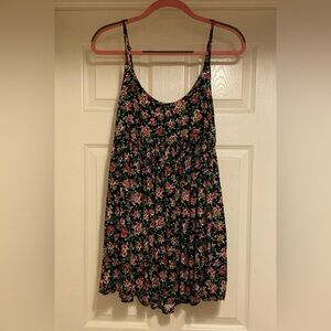 Natural Life Gigi Babydoll Roses Swing Mini Dress